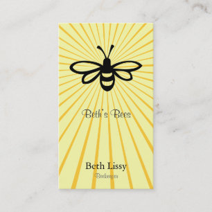Bee Burst Business Card
