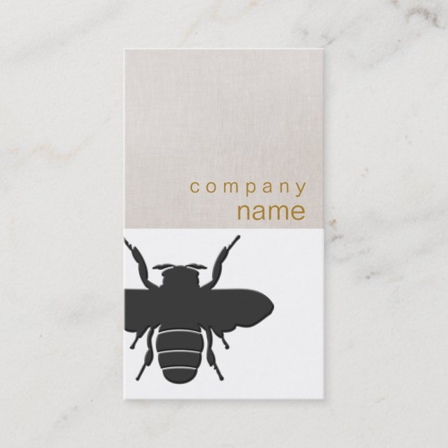 Bee Business Card (Front)