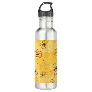 Bee Buzzing Honey Bees Cute  710 Ml Water Bottle