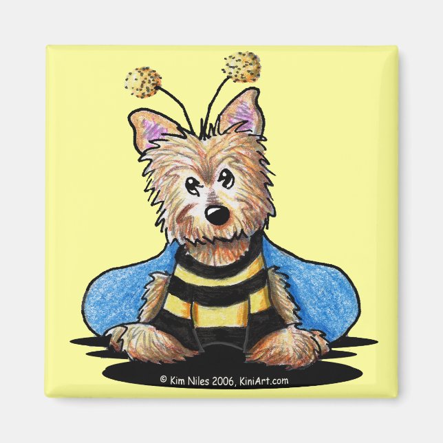 Bee Cairnful Magnet (Front)