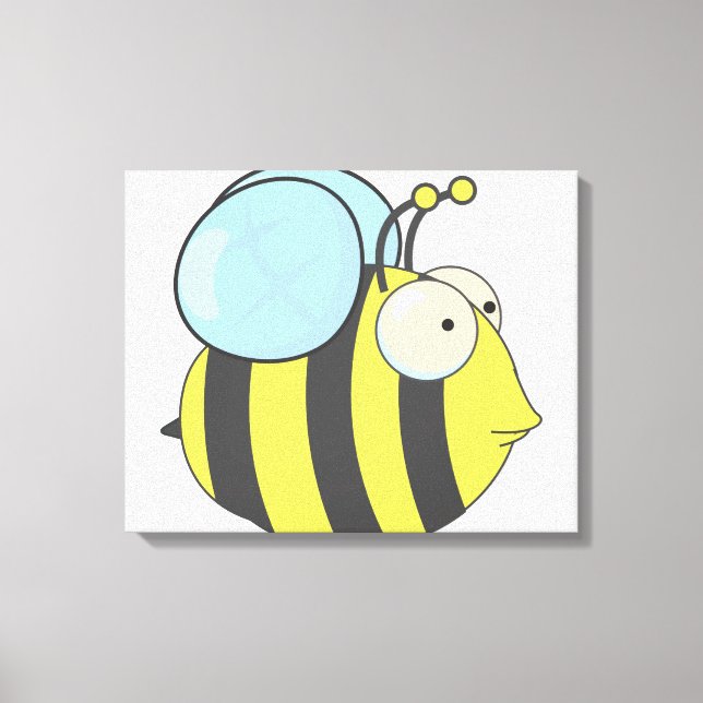 Bee Canvas Print (Front)