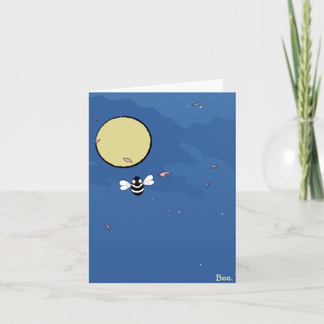 Bee. Card (Front)