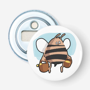 Bee cartoon bottle opener