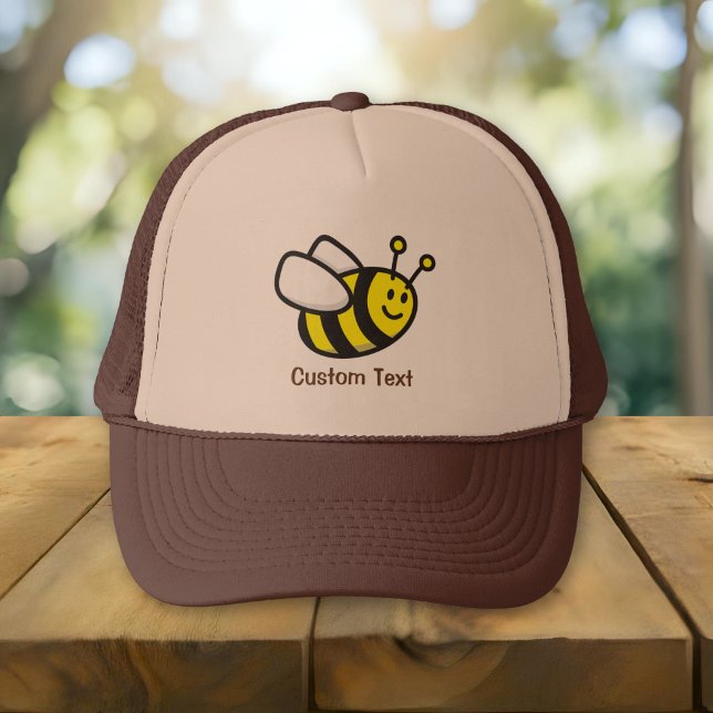 Bee Cartoon Trucker Hat (Creator Uploaded)
