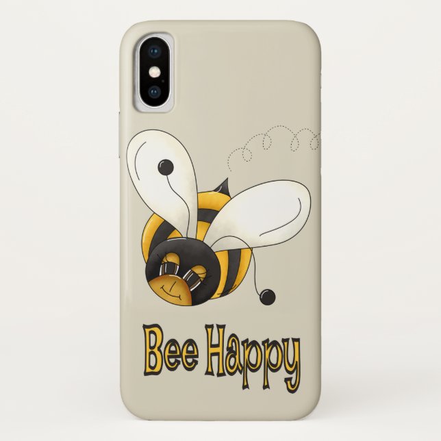 Bee  Case-Mate Barely iPhone X Case (Back)