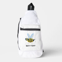 Bee character with moustache sunglasses Bee Easy