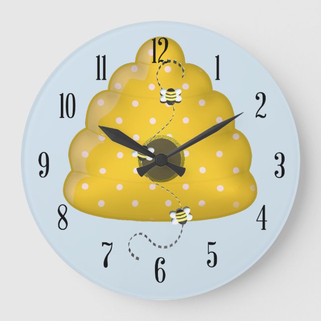Bee Cool Behive Large Clock (Front)