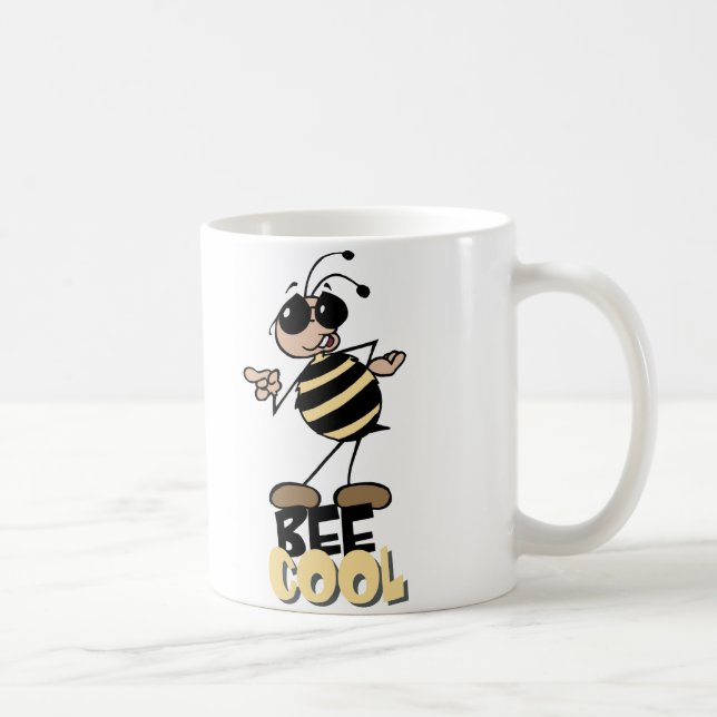 Bee Cool Coffee Mug (Right)
