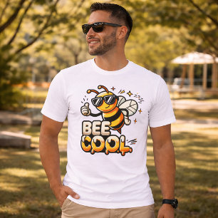 Bee Cool Funny Cute Pun T-Shirt