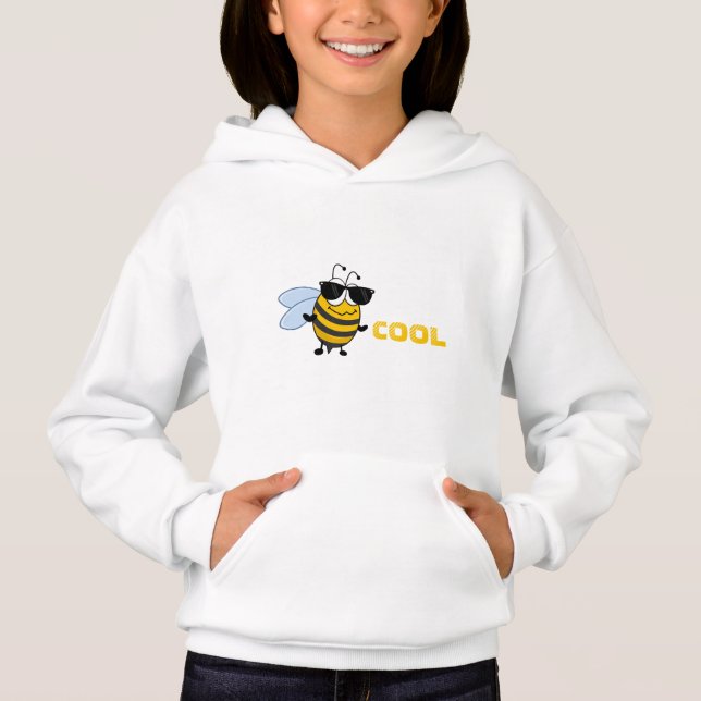 Bee Cool | Funny Trendy Bee Customizable Kid's (Front)