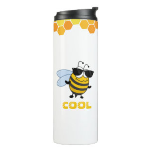 Bee Cool Funny Trendy Bee Customizable Thermal Tumbler