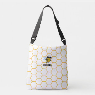 Bee Cool   Funny Trendy Bee Personalized Crossbody Bag