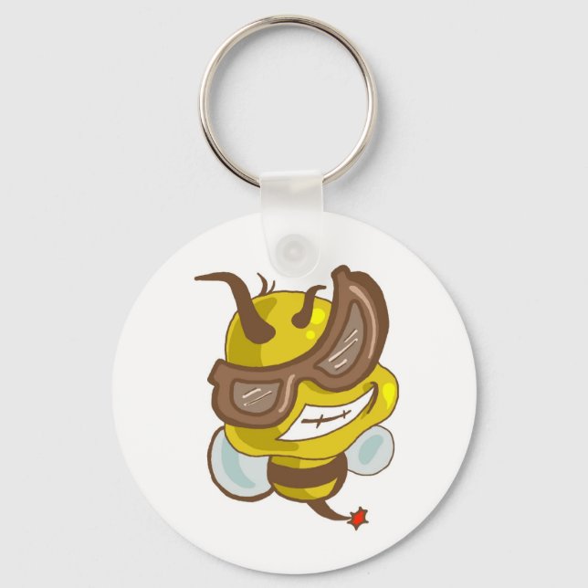 Bee cool keychain (Front)