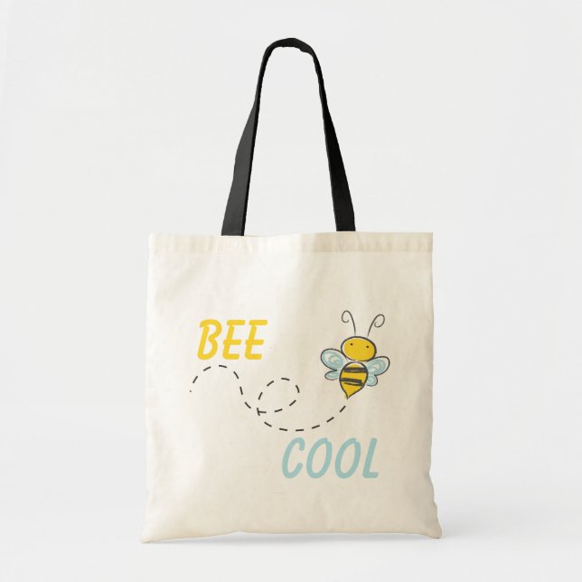 Bee Cool personalized Tote Bag (Front)