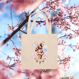 Bee Cool Summer  Tote Bag