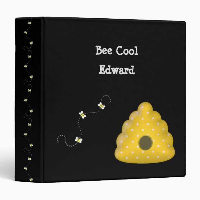 Bee Cool with Bee Hive Binder (Front/Spine)