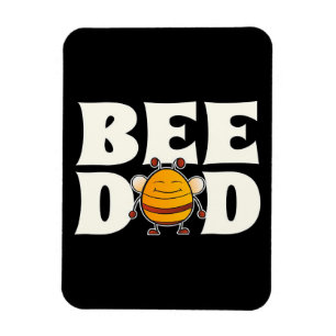 Bee Dad Bee Gifts ,I Love Bee, Beekeeping Gifts Magnet