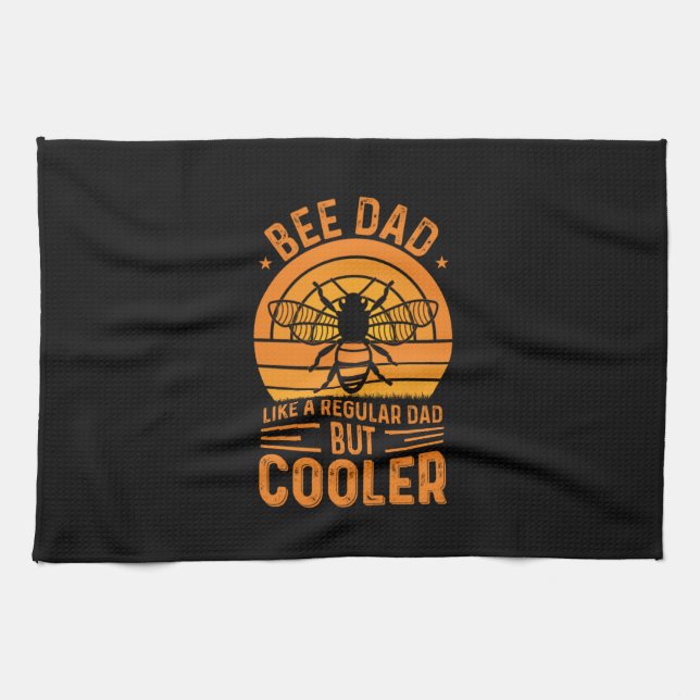 Bee Dad Kitchen Towel (Horizontal)