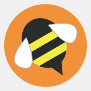 Bee Day 1st Birthday Sticker Seals