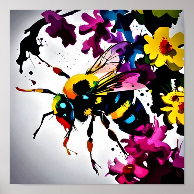 Bee-dazzled  Poster (Front)