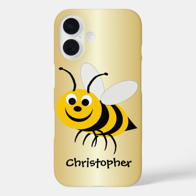 Bee Design Case-Mate iPhone Case (Back)