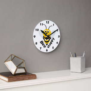 Bee Design Wall Clock