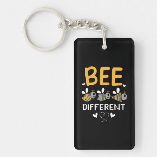 Bee Different Keychain