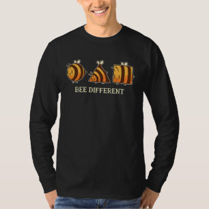 Bee different unique retro Beekeeper and Bee T-Shirt