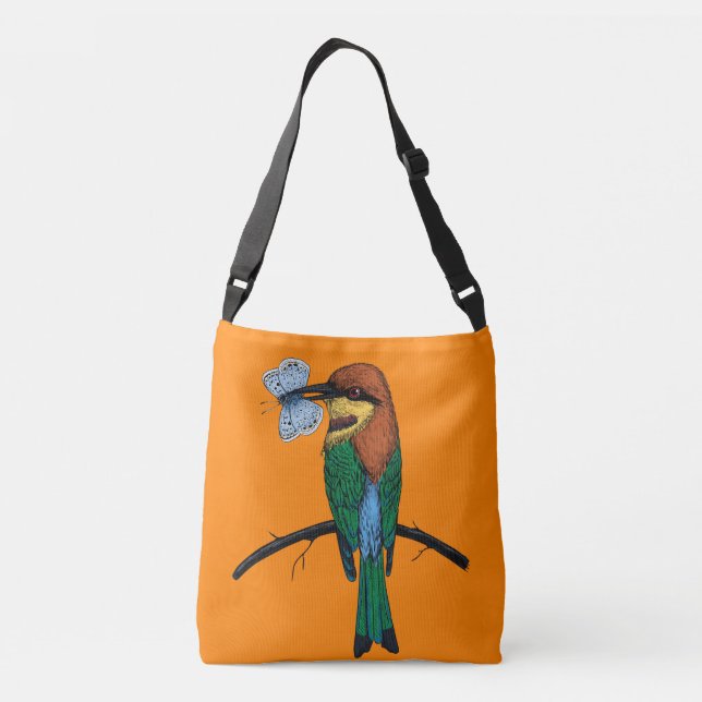 Bee eater crossbody bag (Back)