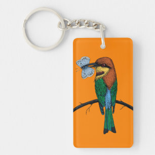 Bee eater keychain