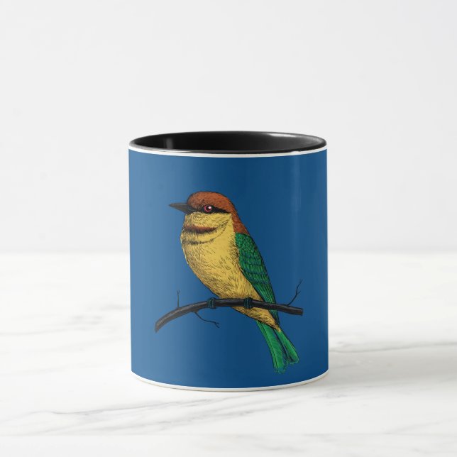 Bee eater mug (Center)