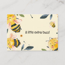 Bee Enclosure Card