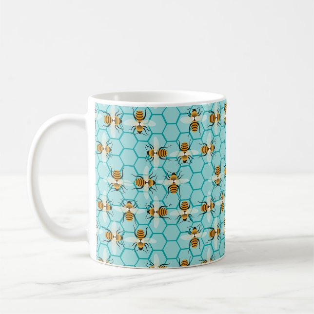 Bee farming coffee mug (Left)