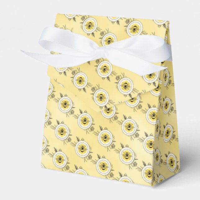 Bee Favor Box (Front Side)