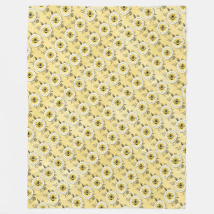 Bee Fleece Blanket