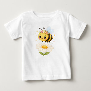 bee flower baby T-Shirt