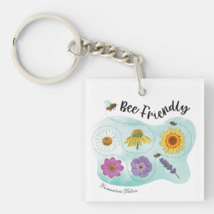 Bee friendly - Harmonious Nature Keychain