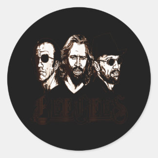 Bee Gees For Men And Women Fan Gifts Classic Round Sticker