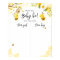 Bee Gender reveal Boy or Girl chart