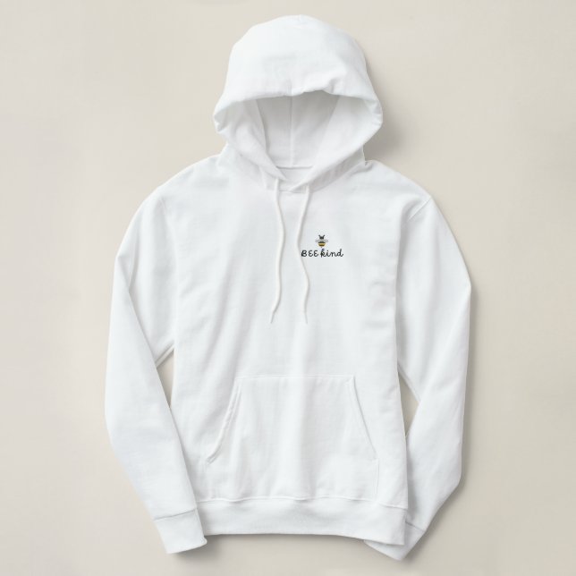 BEE Genre, sweat - shirt à capuche W (Design devant)