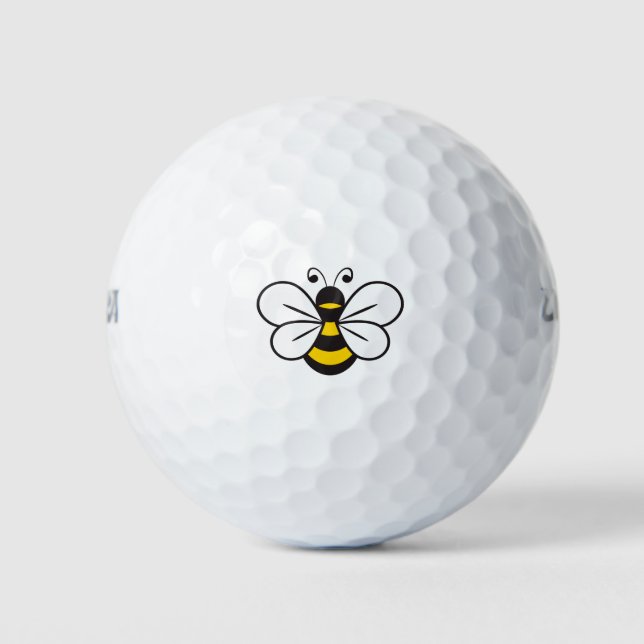 Bee Golf Balls (Front)