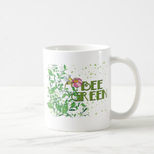 Bee Green Coffee Mug