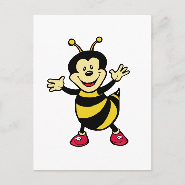 Bee Guy Postcard (Front)