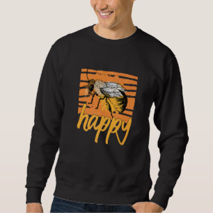 Bee Happy Bee World Beekeeper Apiarist Honey Sweatshirt