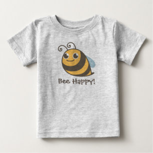 Bee Happy! Bumble Bee Baby T-Shirt