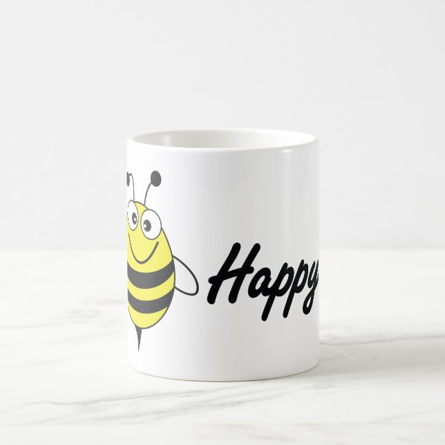 Bee Happy Coffee Mug (Center)