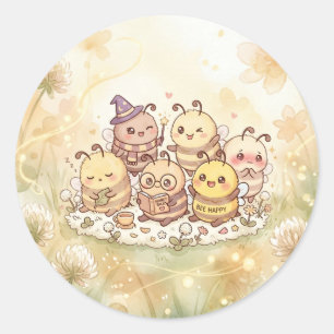 Bee Happy Friends Sticker