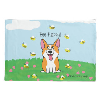 Bee Happy Pillowcase