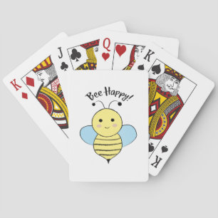 Bee Happy Playing Cards