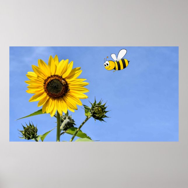Bee Happy. Poster (Front)
